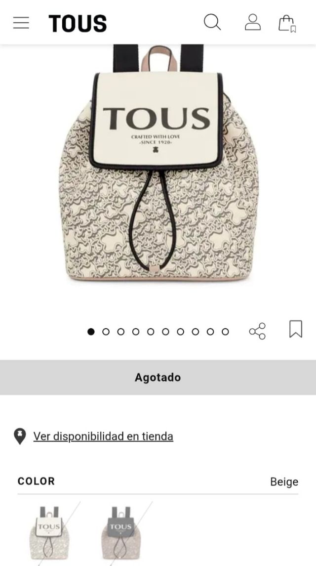 Bolso Mochila de TOUS