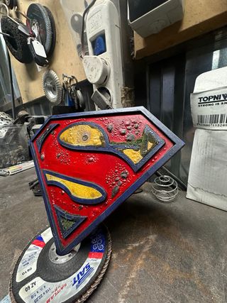 Cartel vintage superman