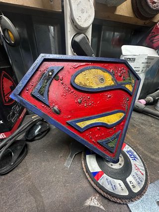 Cartel vintage superman