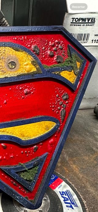 Cartel vintage superman