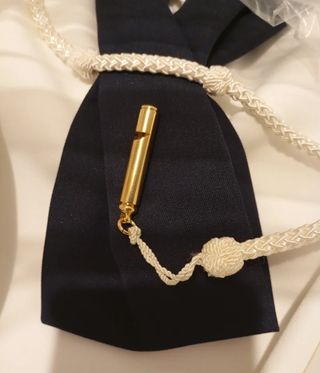 Cordón Primera Comunión y Silbato Dorado