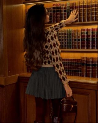 Falda pantalón tablas