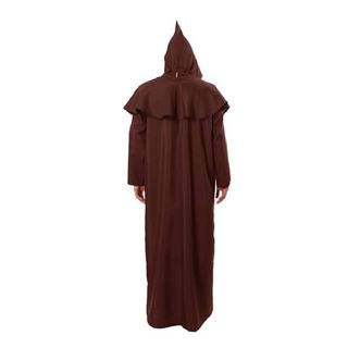 Disfraz de Monje Túnica Marrón de Adulto Talla XL
