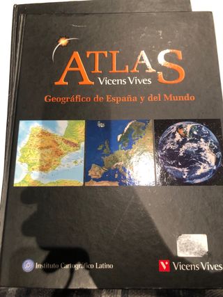 ATLAS GEOGRAFICO ESPAÑA Y MUNDO N/C