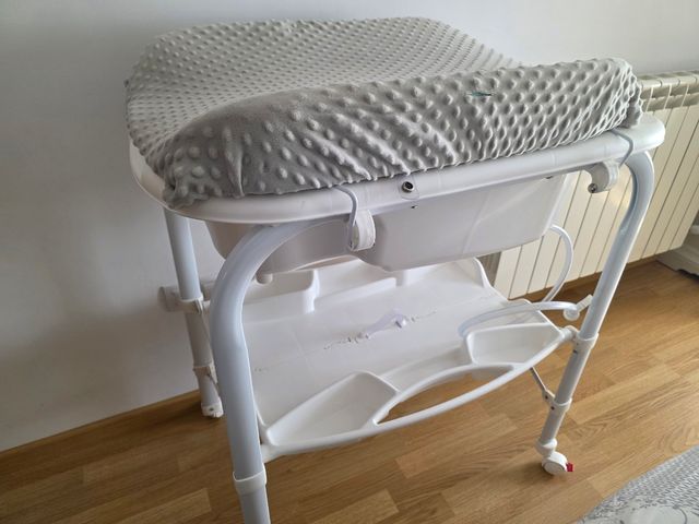 Cambiador bañera bebe plegable