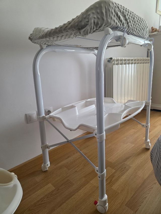 Cambiador bañera bebe plegable