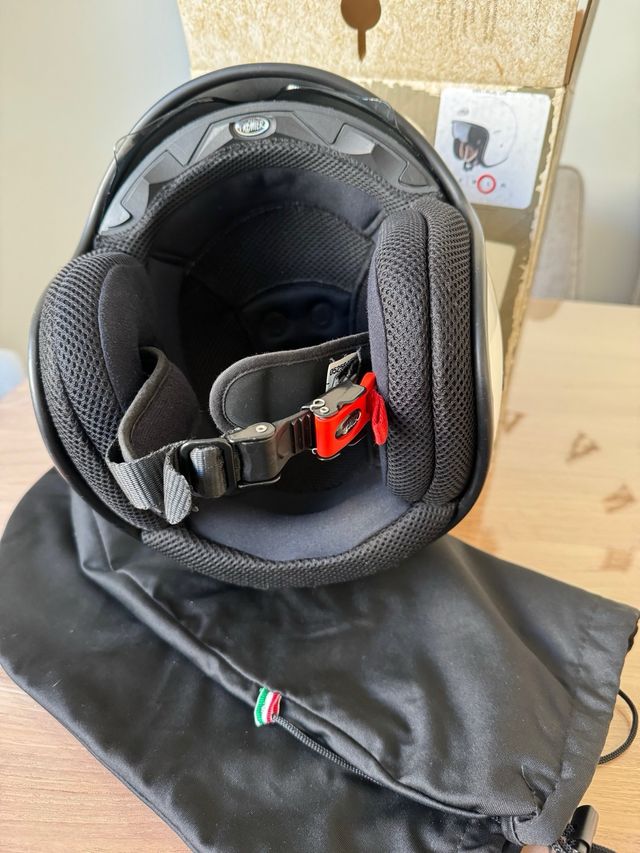 Casco Jet Premier Vintage U8 Blanco