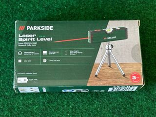 Nivel laser y de burbujas lineas cruzadas