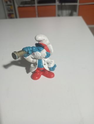 Figura Papá Pitufo Peyo Marinero 1991