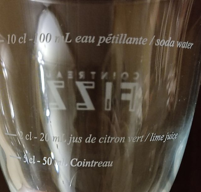 Tazza da cocktail Cointreau Fitz