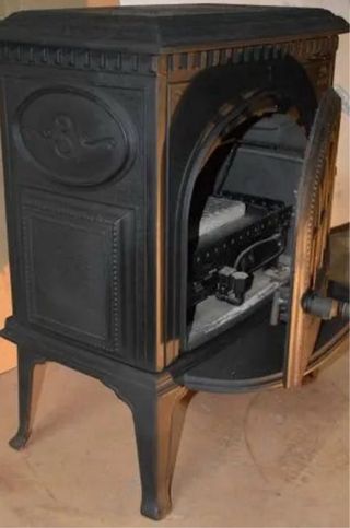 Estufa a gas antigua