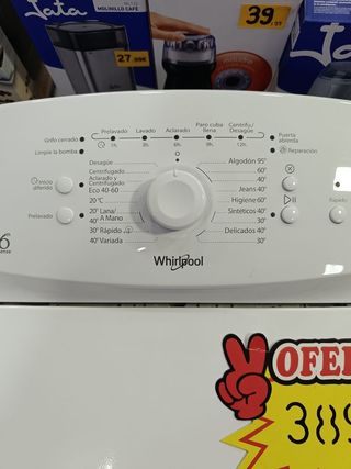 Lavadora Whirlpool 7kg Carga Superior