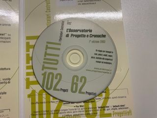 L’osservatorio di Progetto e Cronache, CD-ROM 