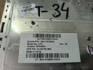 Teclado HP DV6, (ref. T-34)