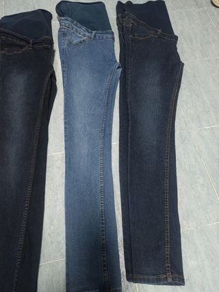 Lote 4 pantalones embarazada
