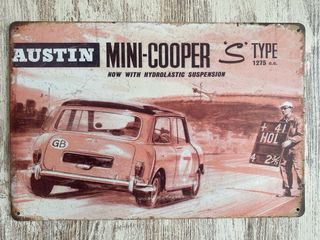 Cartel Mini Cooper