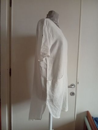 Camicione donna in puro lino