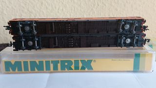 Vagones Eurofirma SNCF Escala N. Minitrix