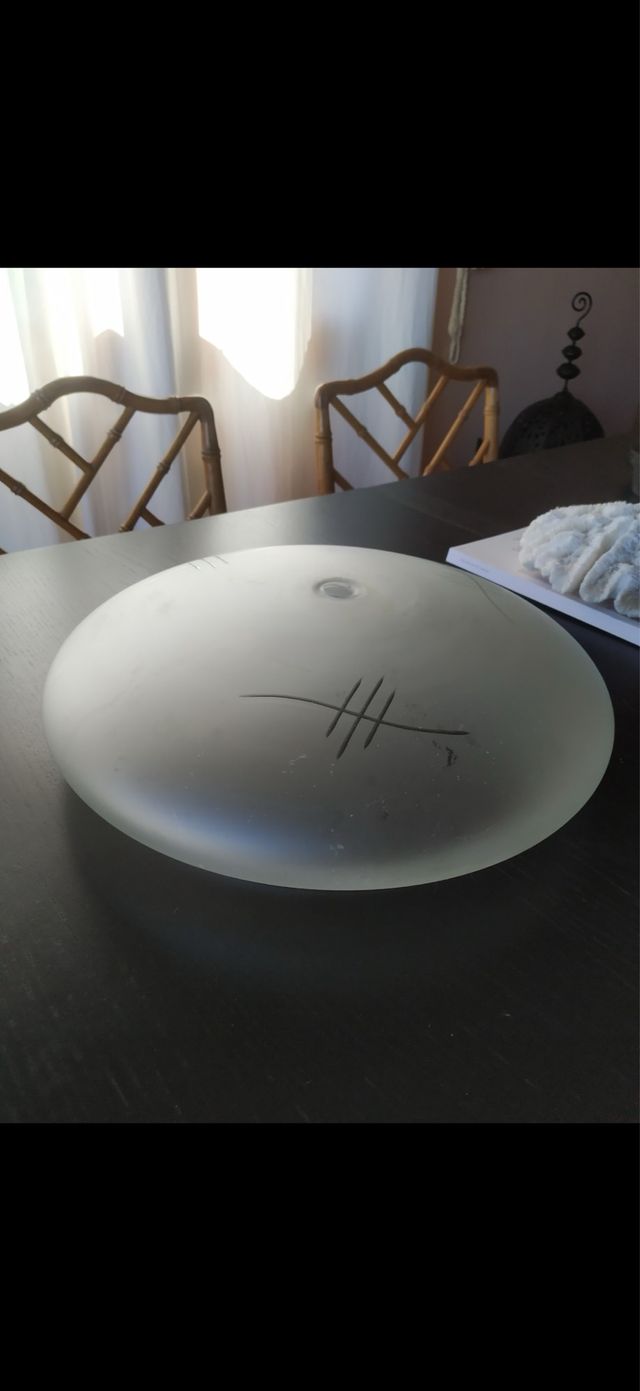 Tulipa grande de cristal