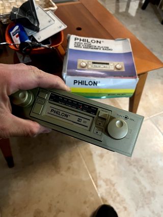 Radio cassette antiguo NUEVO