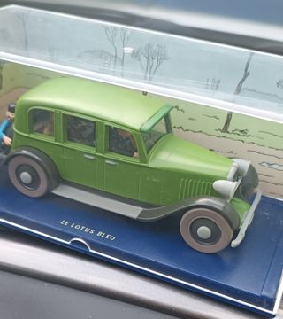 Figura Tintin y el loto azul 