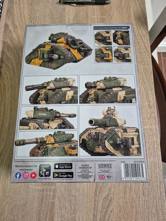 Warhammer 40k- Leman Russ Battle Tank 