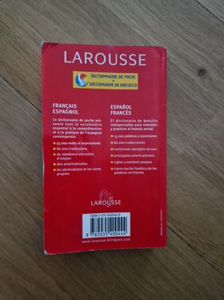 Dictionnaire de Poche: Espagnol/Francais, Francais/Espagnol