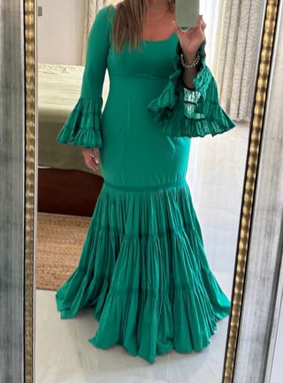 Traje flamenca