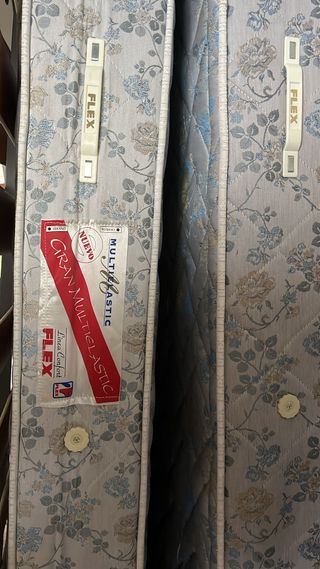CAMA ENTERA - 2 Somiers de 90 con colchón incluido