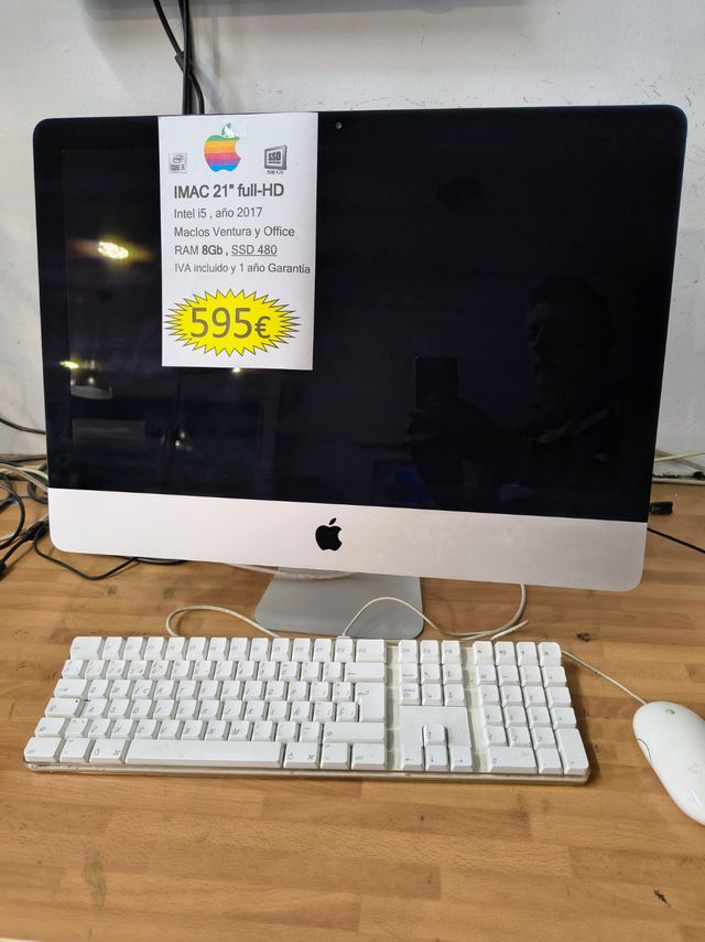 Imac 21 año 2017 Ventura SSD480GB