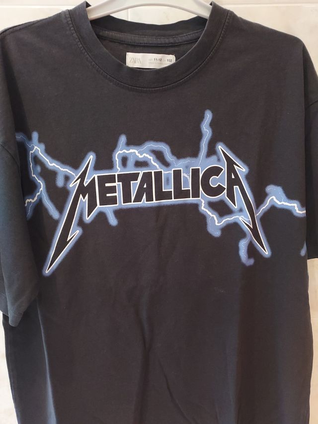 Camiseta METÁLICA niño