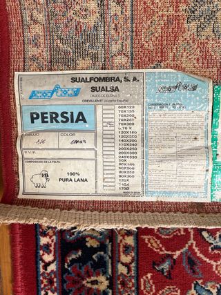 ALFOMBRA PERSA ANTIGUA