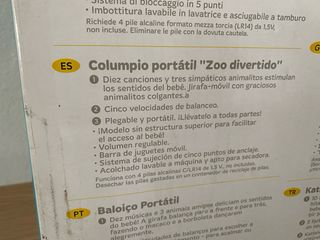 Columpio portatil bebe