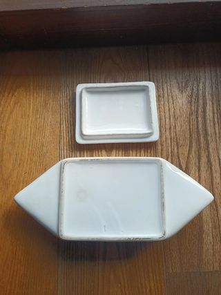 Scatola ceramica Perugina modernariato