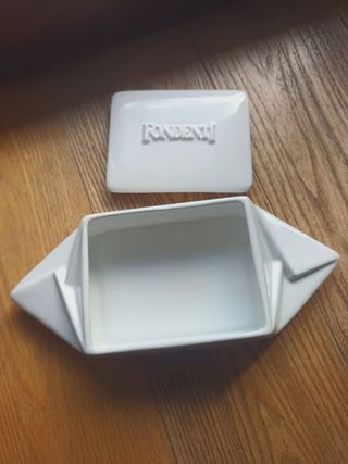 Scatola ceramica Perugina modernariato