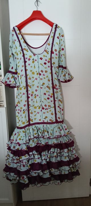 Traje flamenca