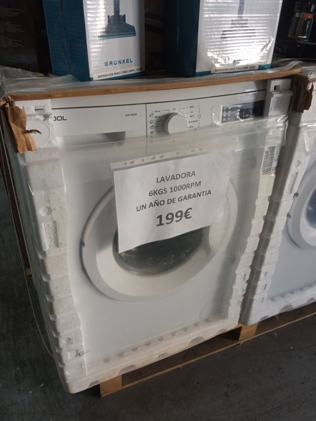 Lavadora 6kgs 1000rpm