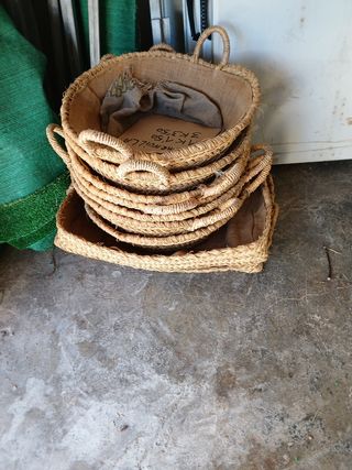 Capazos de esparto