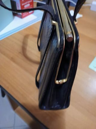 Borsa vintage di vero cobra