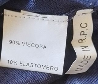 Maglietta mezza manica madreperla blu