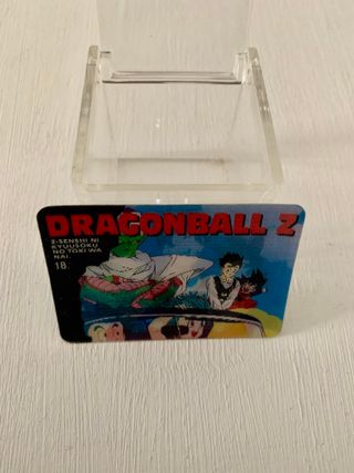 carta RARA lenticolare Dragon Ball Z 1990 Japan