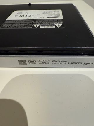 Reproductor blu ray 3D Samsung