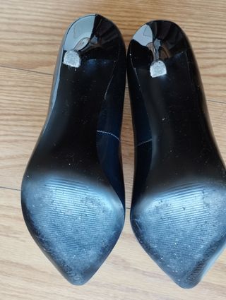 Zapatos tacón charol