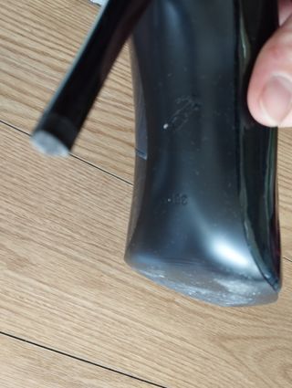 Zapatos tacón charol