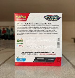 POKÉMON AVVENTURE INSIEME display BOX 30 bustine