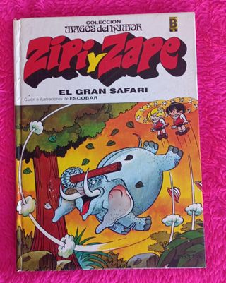 ZIPI Y ZAPE El Gran Safari Comic Tebeo