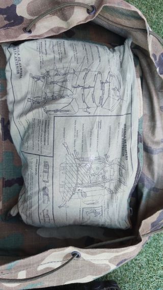 Mochila militar grande