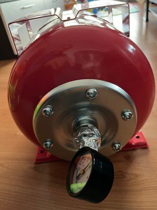 Presurizador 140 pelotas padel manometro