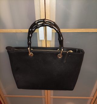 Bolso tipo Tote negro