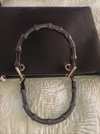 Bolso tipo Tote negro